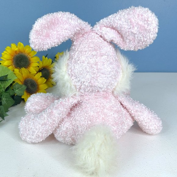 RARE Vintage‎ Quality Products Pink Bunny Rabbit 12" Plush Stuffed Animal Toy - Picture 4 of 5